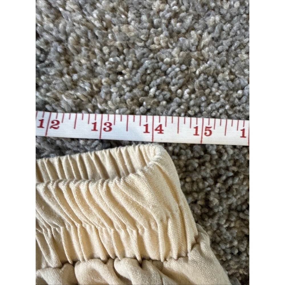 Zanzea Women's Pull On Pants with Pockets Beige Size 3XL (runs small) New - Picture 3 of 9